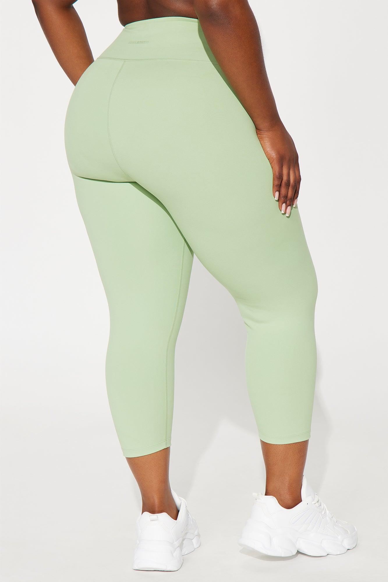 Flexibility Super Soft Capri Active Legging - Sage Product Image