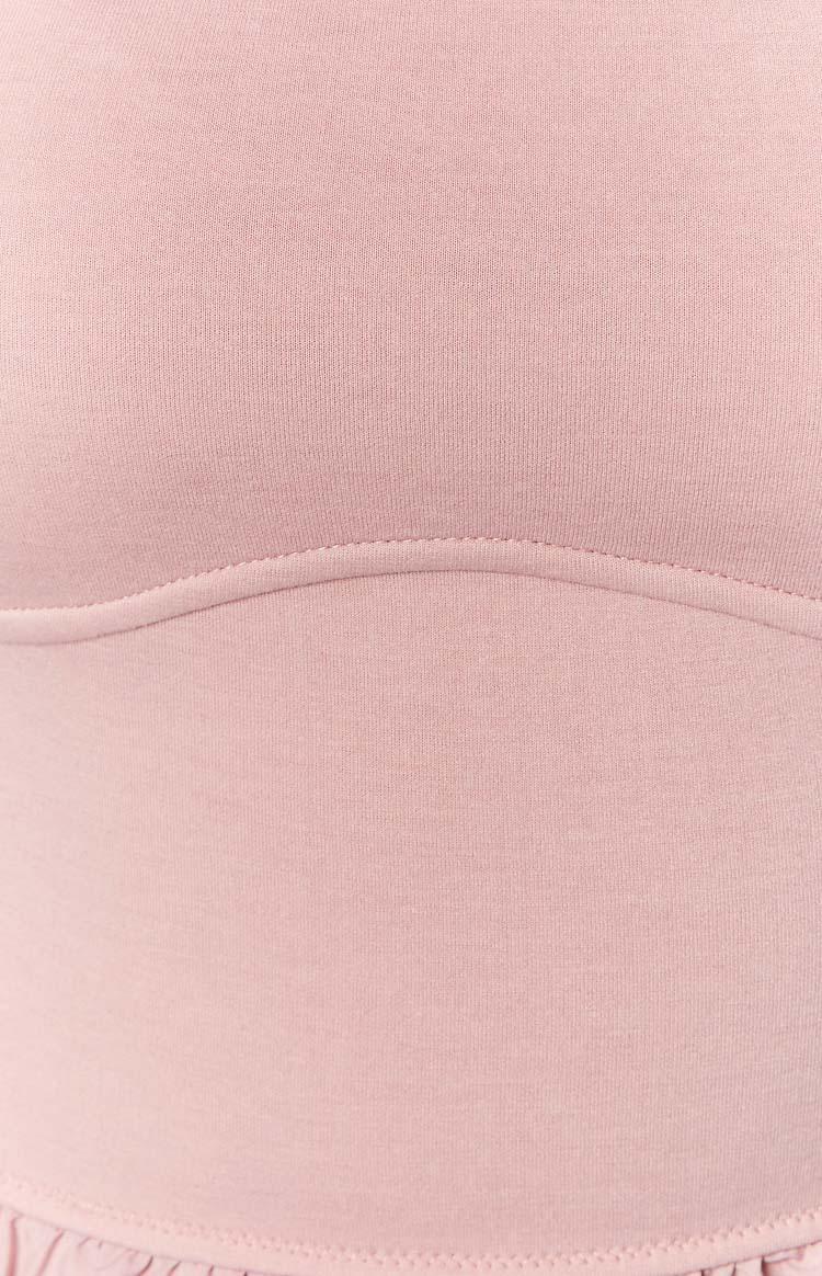Florah Pink Ruffle Tube Top Baby Product Image