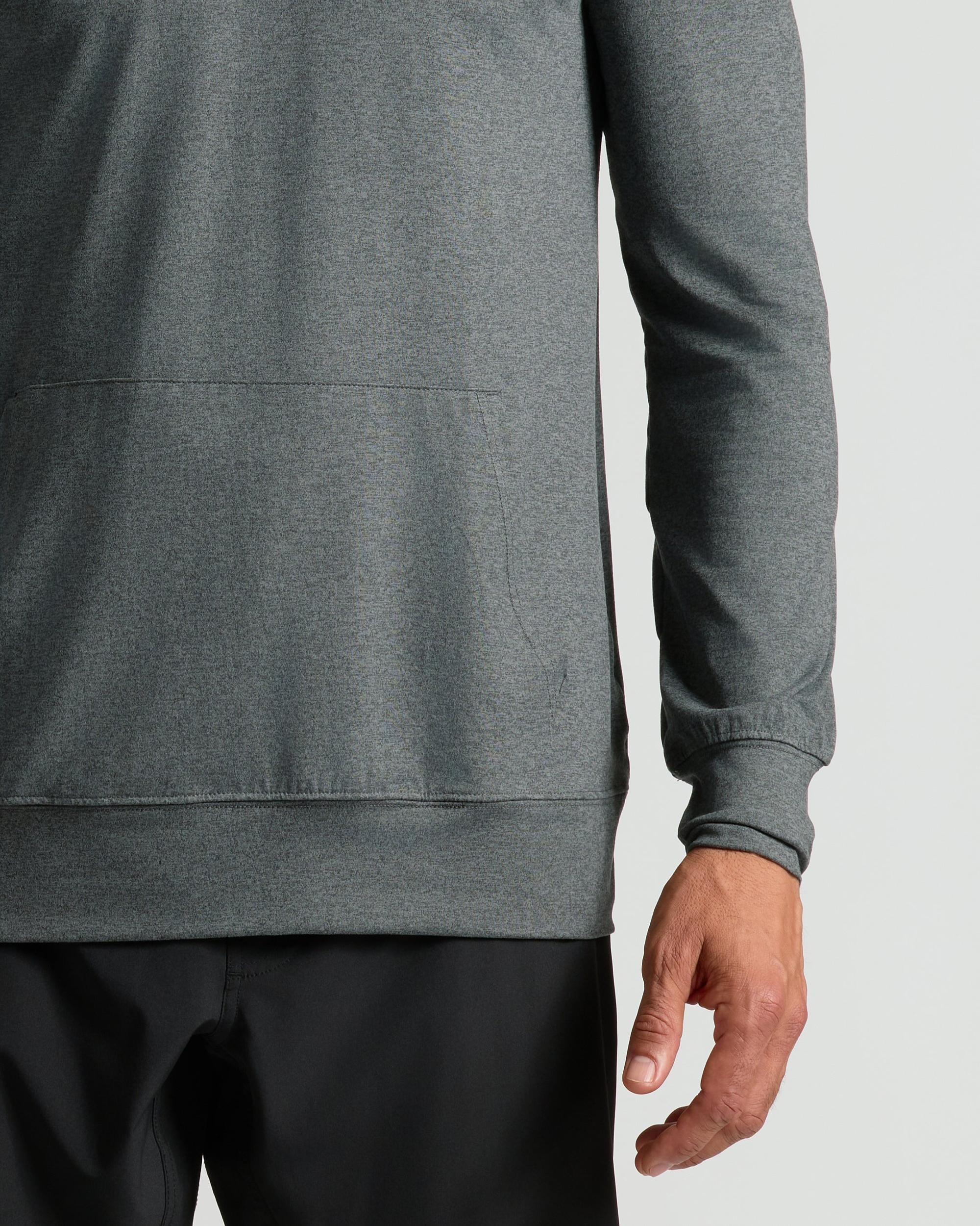Charcoal Heather Active Comfort Pullover Hoodie Product Image