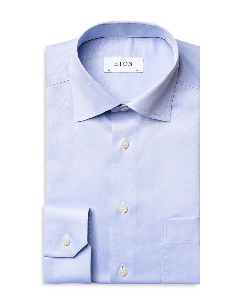Eton Signature Twill Classic Fit Dress Shirt Product Image