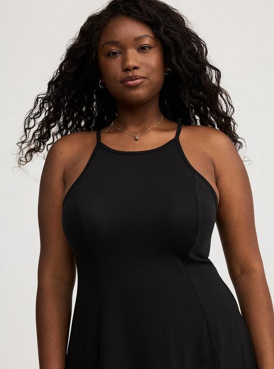 Goddess Trapeze Mini Dress Product Image