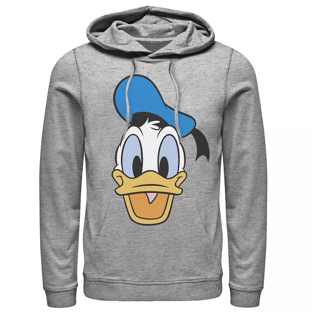 Disney's Mickey & Friends Donald Duck Big Face Men's Hoodie,  Product Image