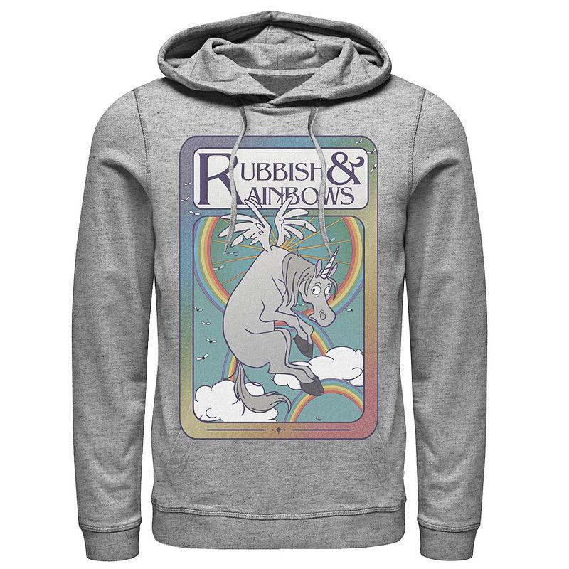Men's Disney/Pixar Onward Rubbish & Rainbows Card Hoodie,  Product Image
