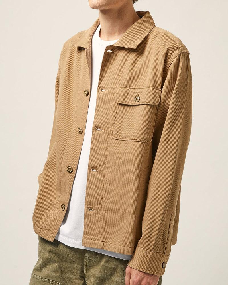Bedford Cord Military Jacket - Khaki Product Image