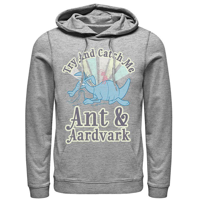 Men's Pink Panther Ant And Aardvark Try And Catch Me Graphic Hoodie,  Product Image