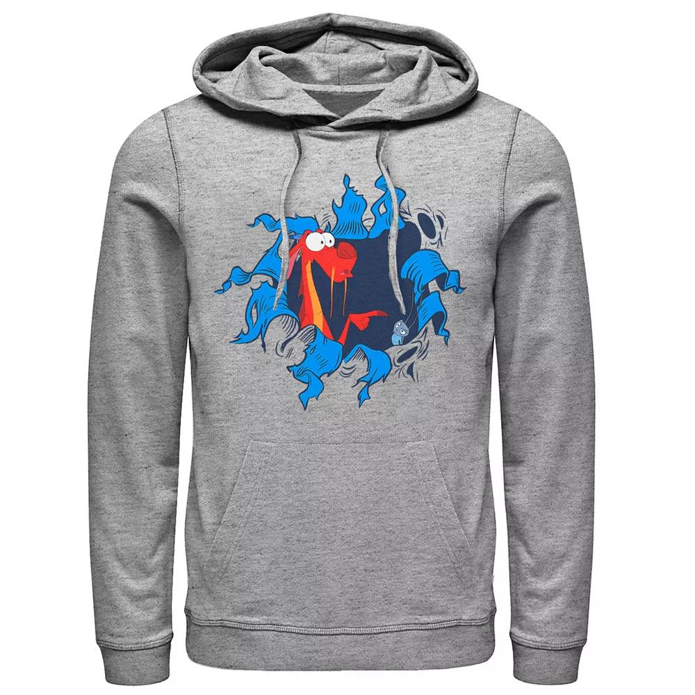 Disney's Mulan Mushu Cri-Kee Takes The Blame Men's Graphic Hoodie,  Product Image