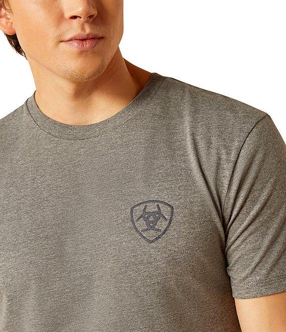 Ariat Southwestern Longhorn Short Sleeve Graphic T-Shirt Product Image
