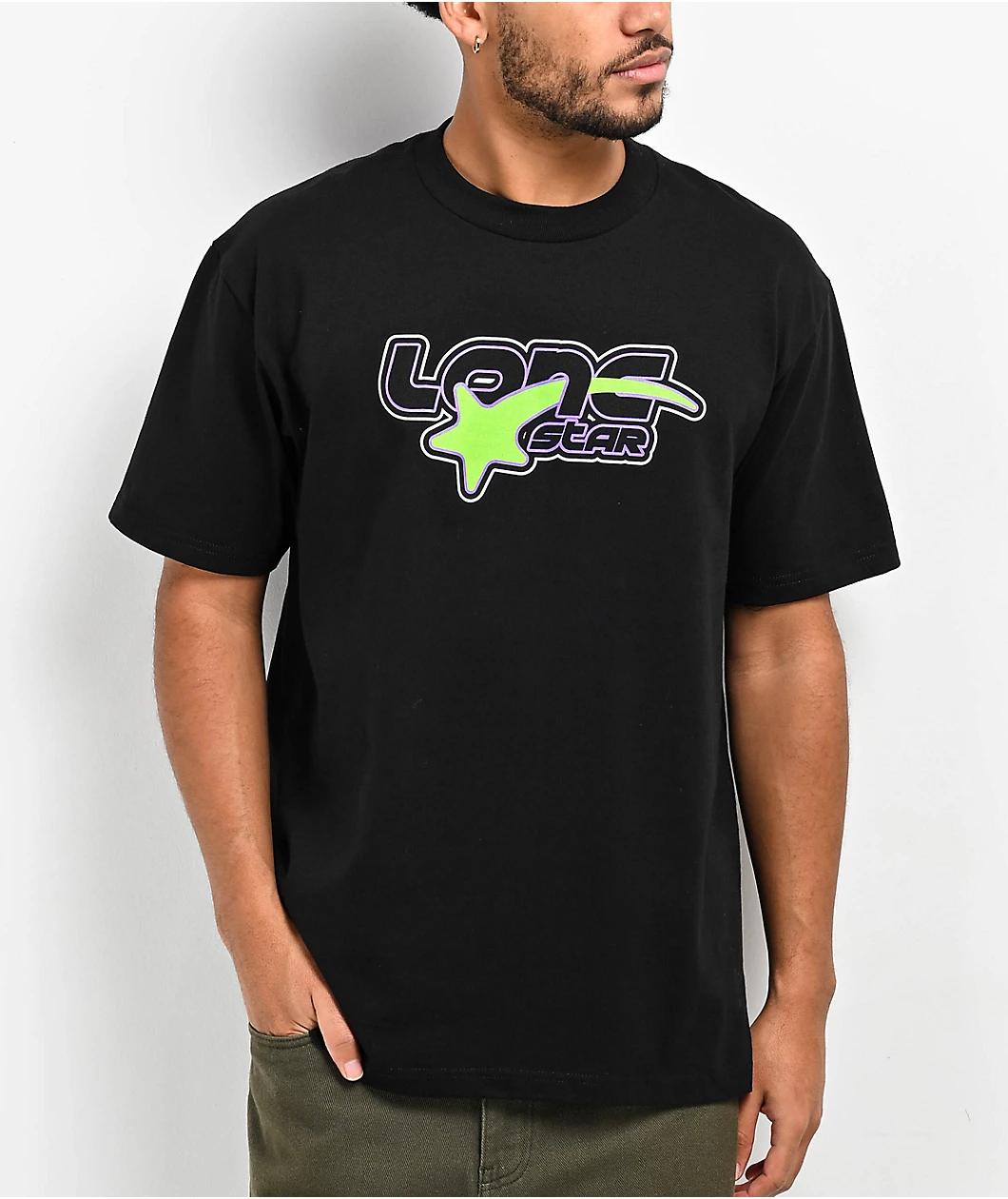 Lonestar by That Mexican OT Mask Black T-Shirt Product Image