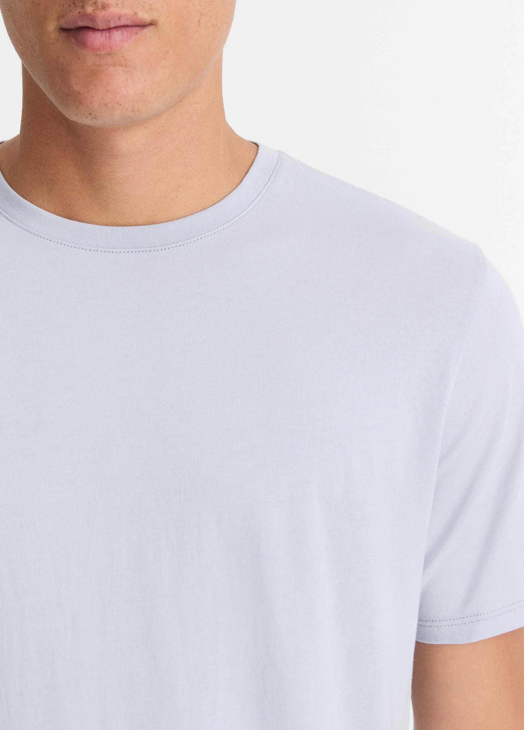 Pima Cotton Crew Neck T-Shirt Product Image