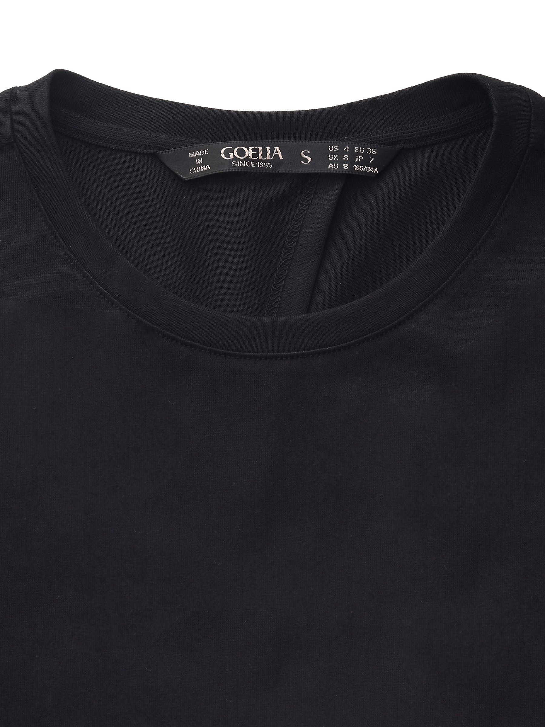 Back Twist Women Maxi T-Shirt Dress Product Image