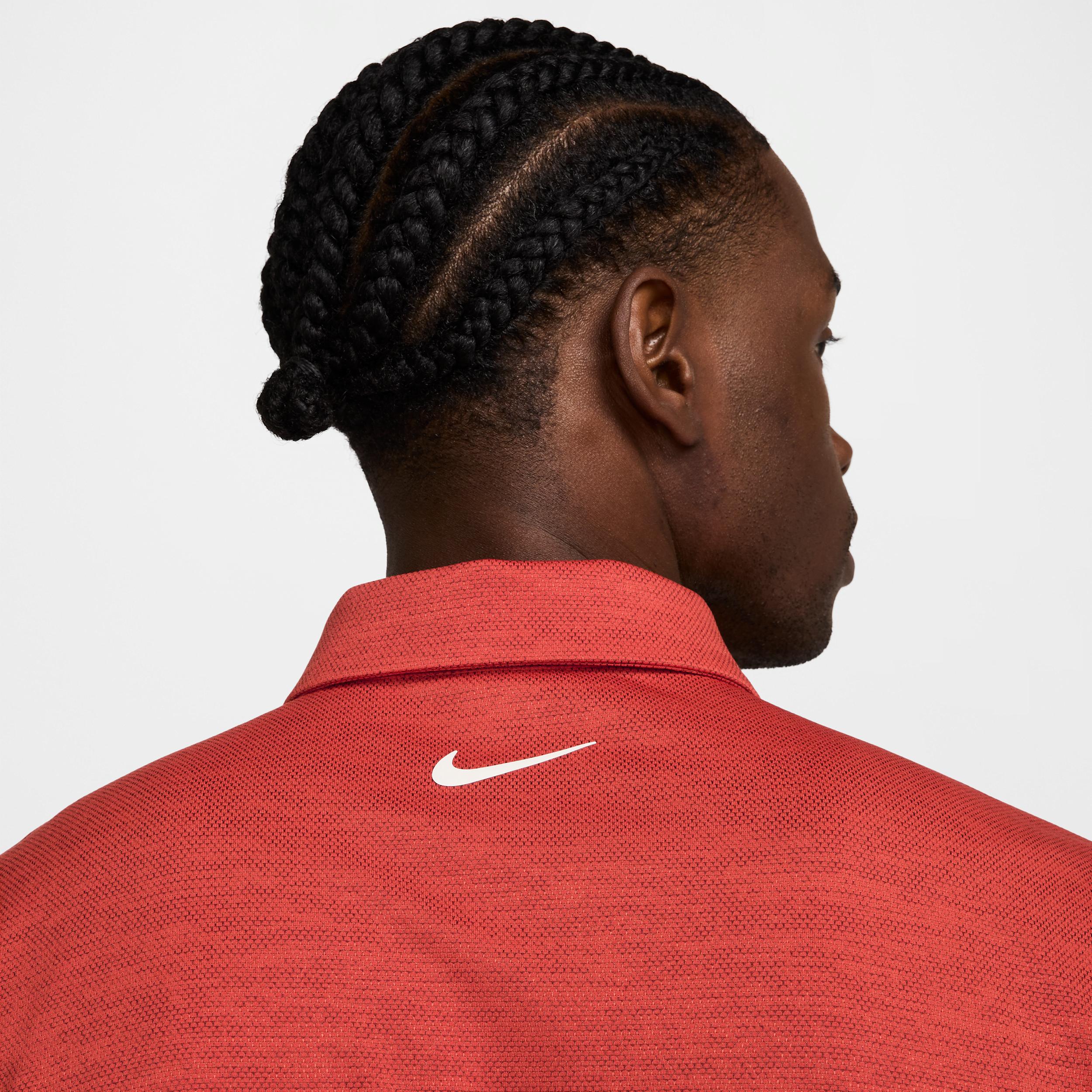 Nike Mens Tour Dri-FIT Jacquard Golf Polo | FZ7475-671 Product Image