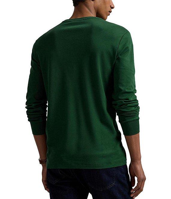 Polo Ralph Lauren Classic-Fit Soft Cotton Long Sleeve T-Shirt Product Image