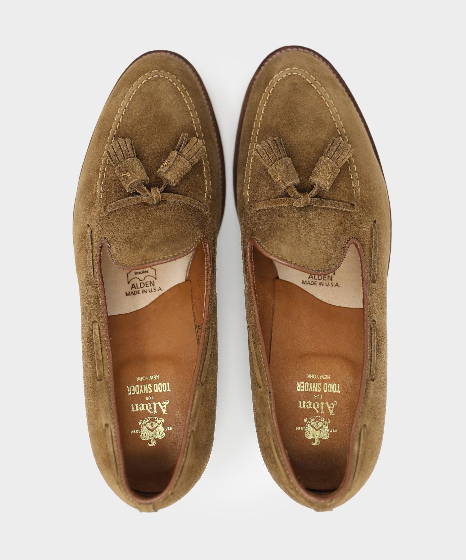 Alden Tassel Suede Loafer Product Image