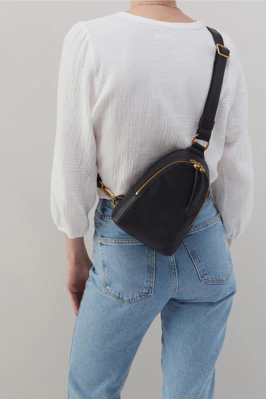 Fern Pebbled Leather Sling Product Image