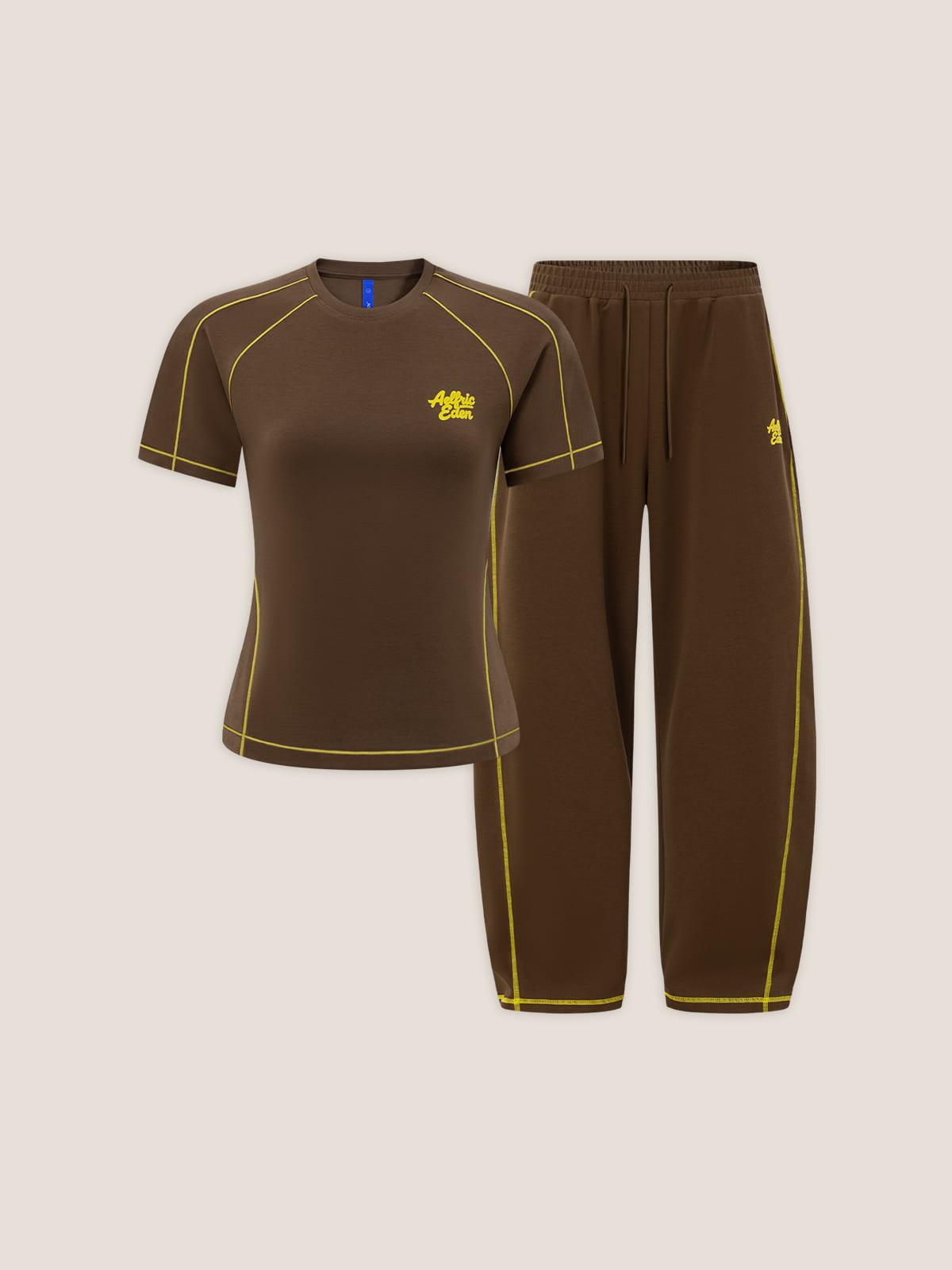 Cloud Slim Sweat Set Female Product Image
