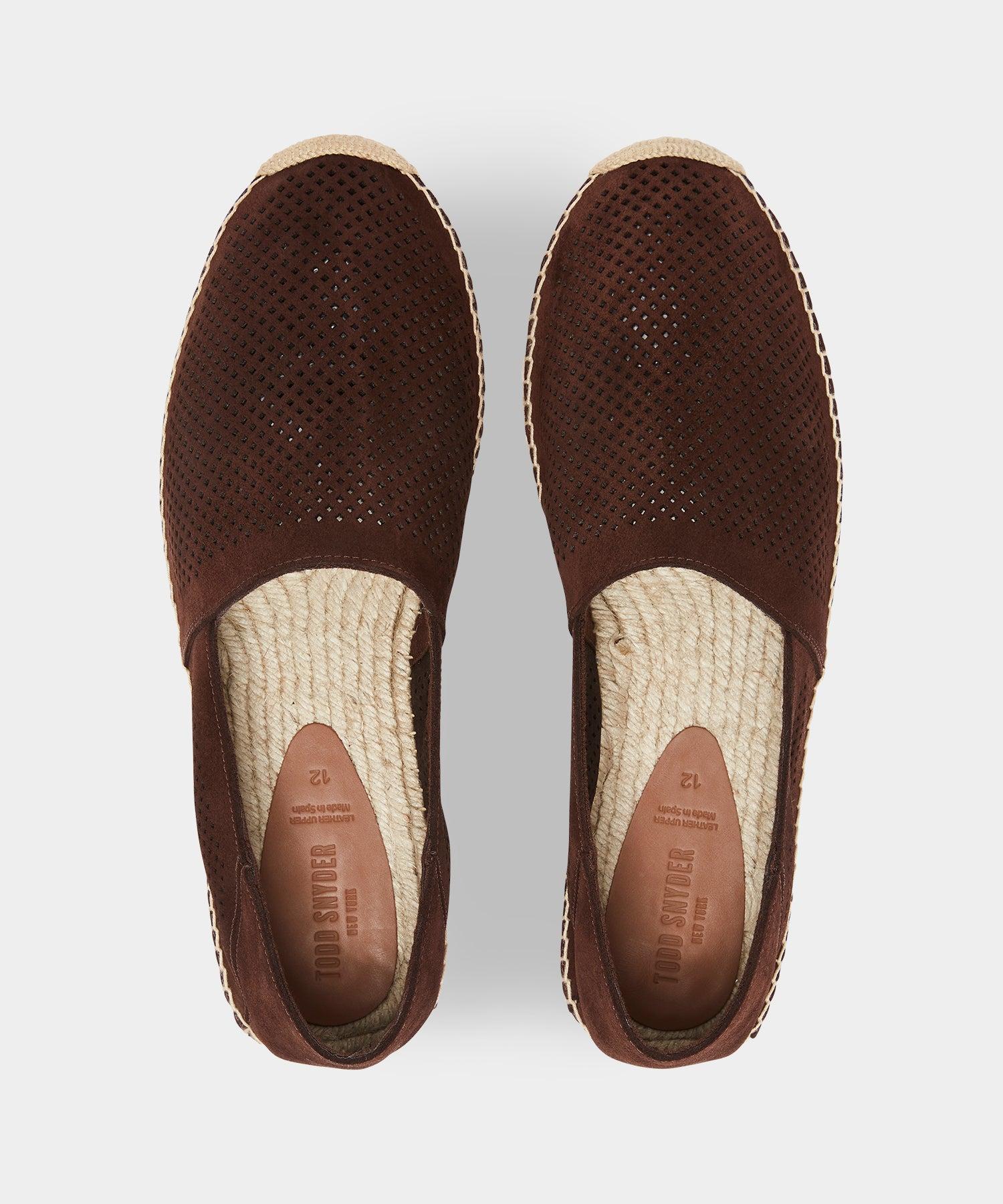 Nomad Suede Perforated Espadrille Product Image