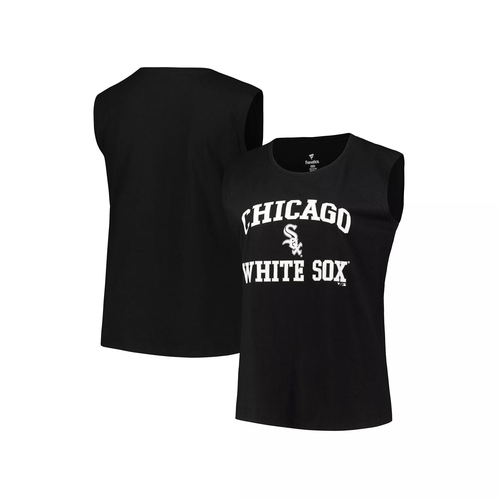 Women's Profile Black Chicago White Sox Plus Size Tank Top, Size: 3XL Product Image