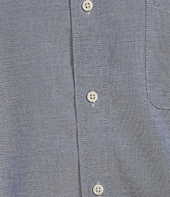 Cremieux Blue Label Solid Oxford Long Sleeve Woven Shirt Product Image