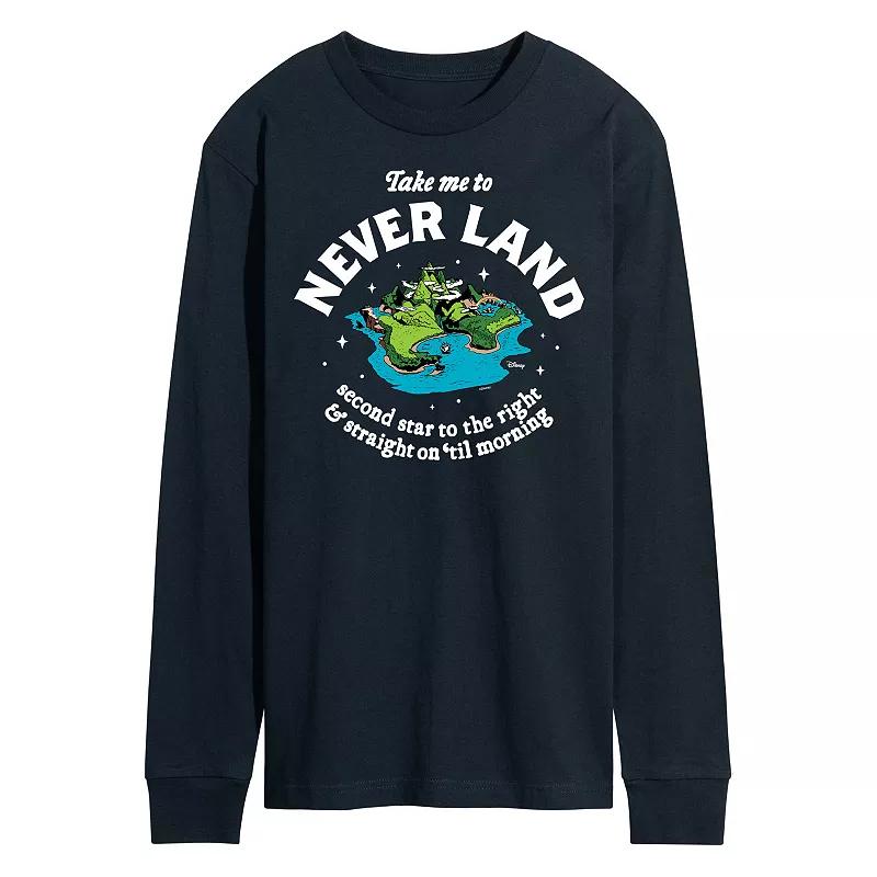 Disney's Peter Pan Men's Never Land Long Sleeve,  Product Image