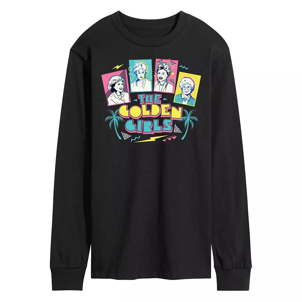 Men's Golden Girls Retro Long Sleeve Tee,  Product Image