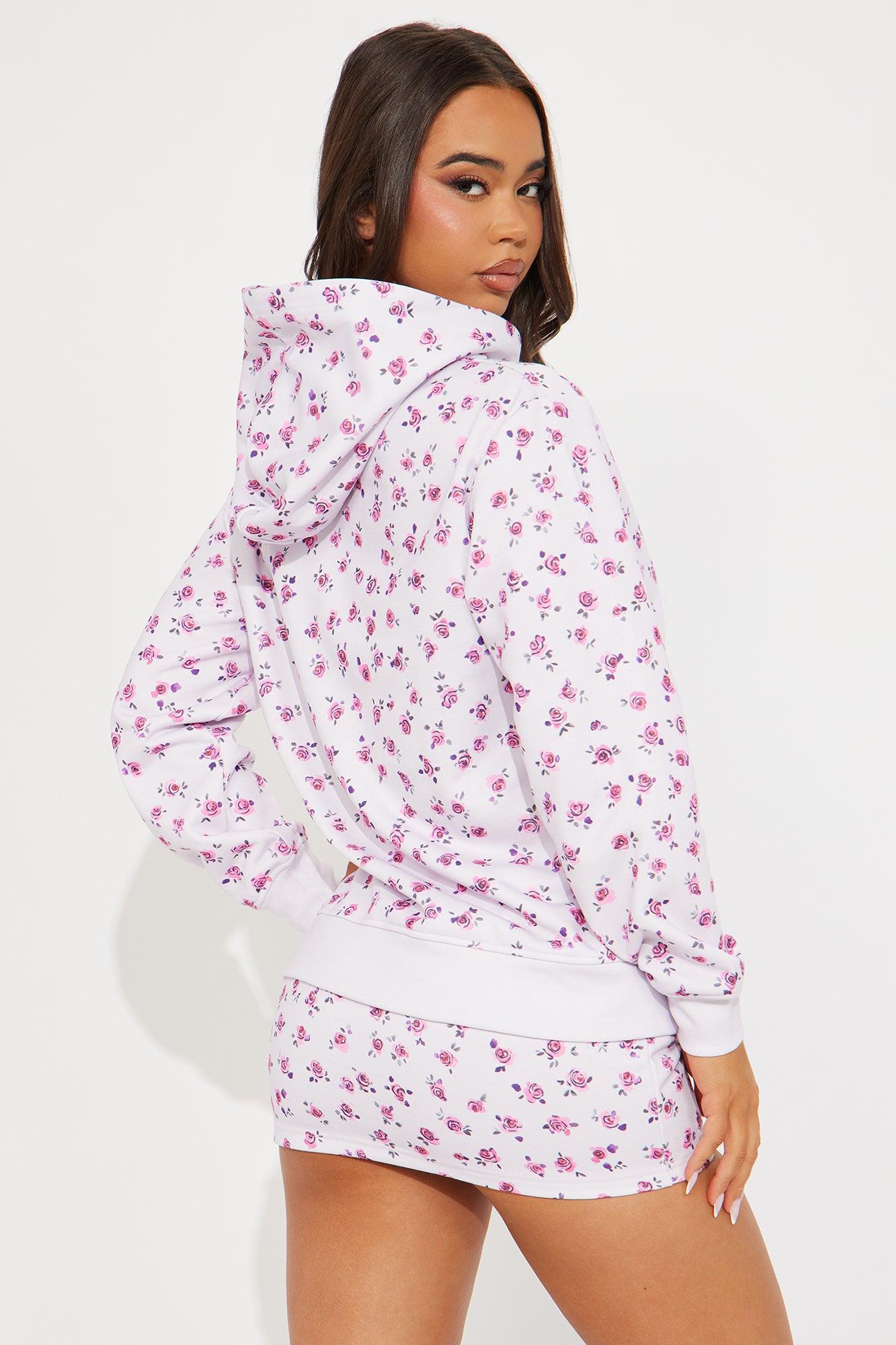 Fiona Floral Skirt Set - Lavender Product Image