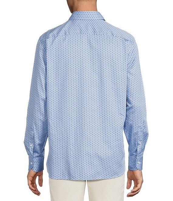 Daniel Cremieux Signature Label Dot Print Long Sleeve Woven Shirt Product Image