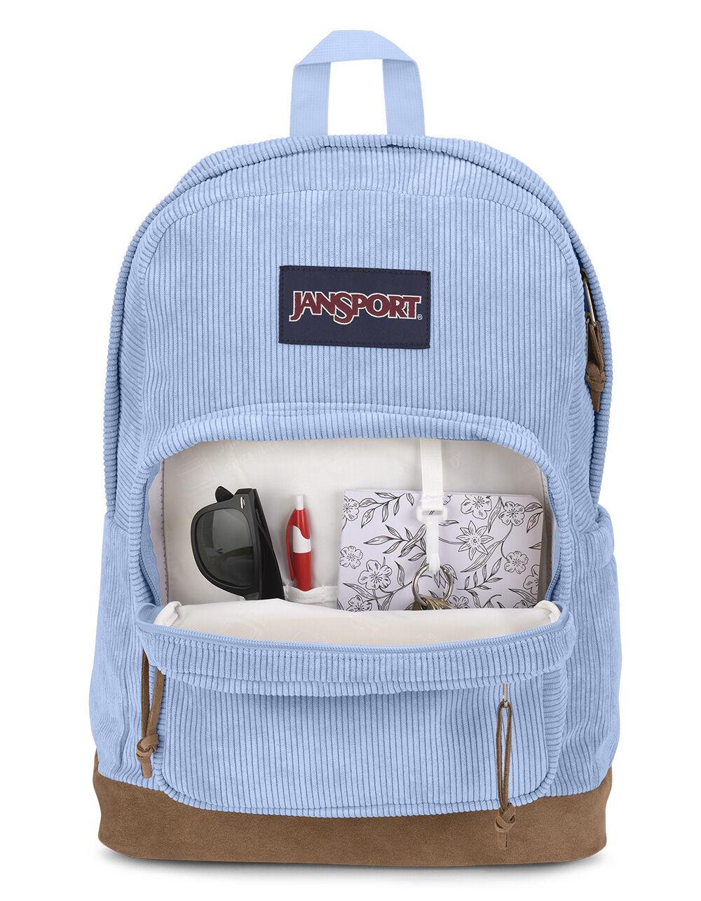 JANSPORT Right Pack Expressions Corduroy Backpack - HYDRANGEA CORDUROY Product Image