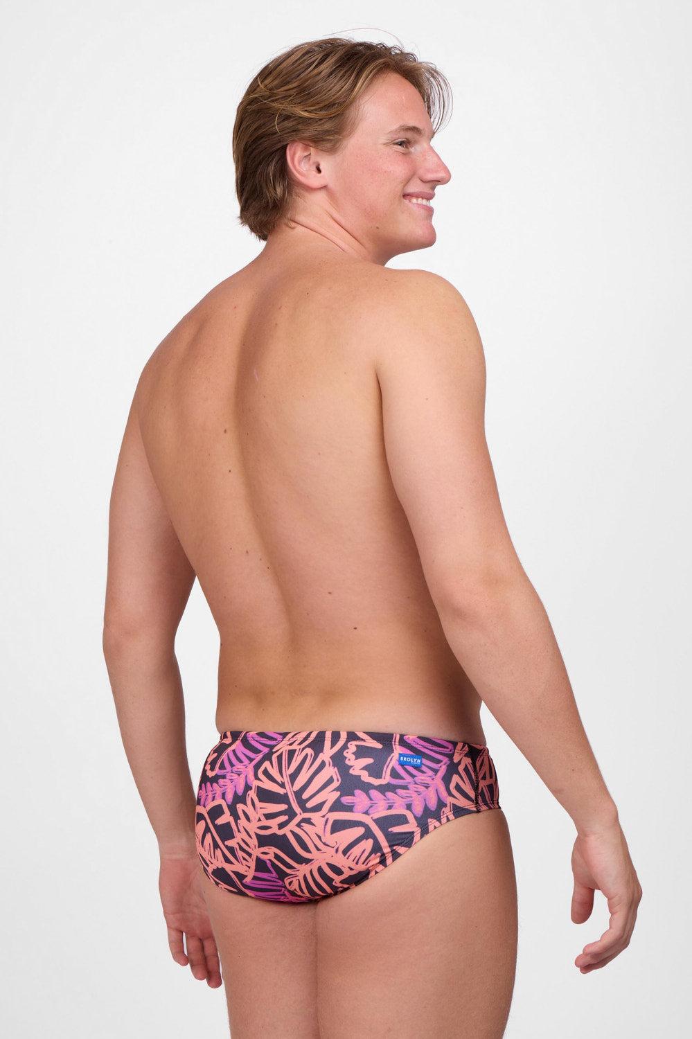 BROLYN Swim Brief - Tangelo Male Product Image
