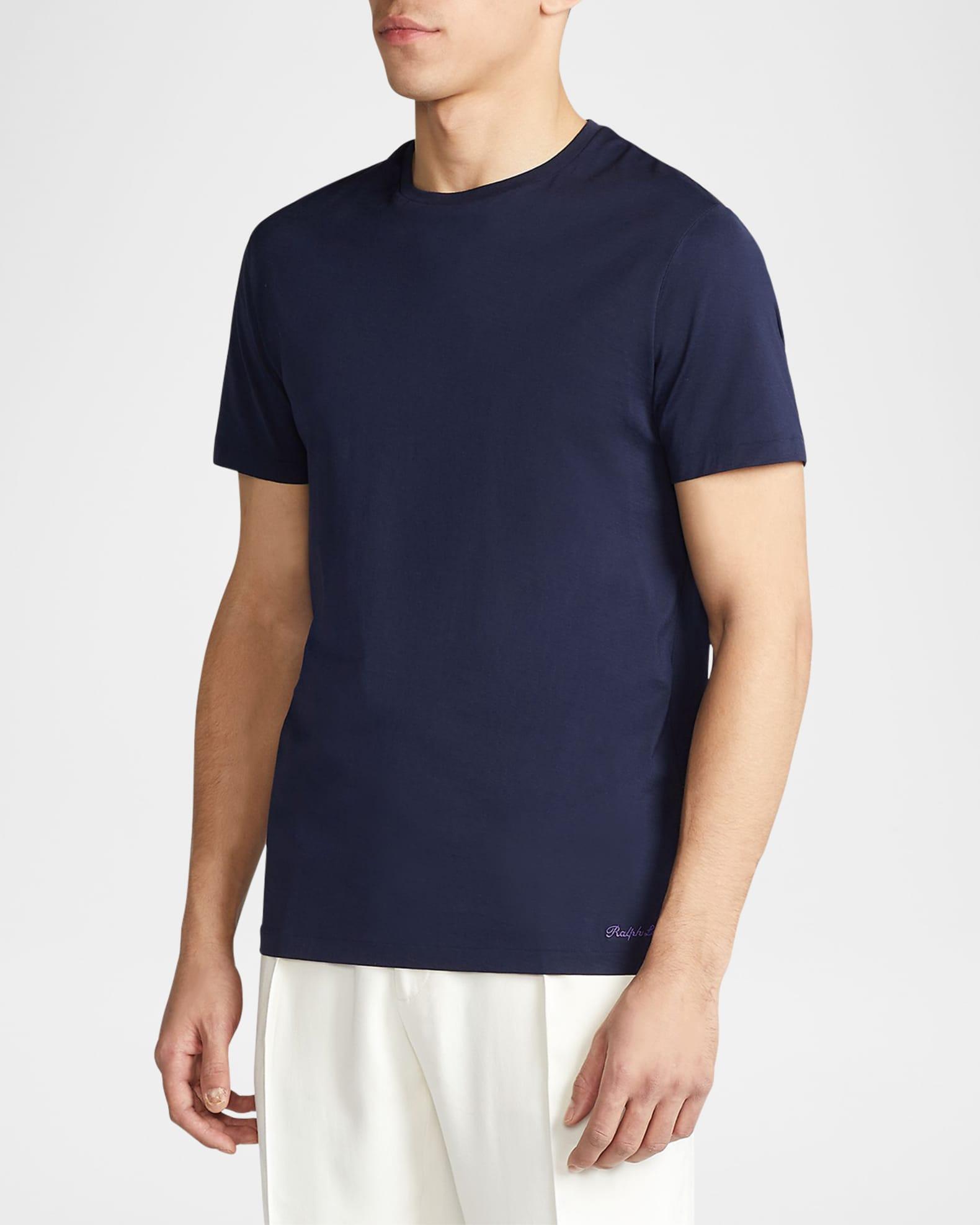 Mens Short-Sleeve Crewneck T-Shirt Product Image