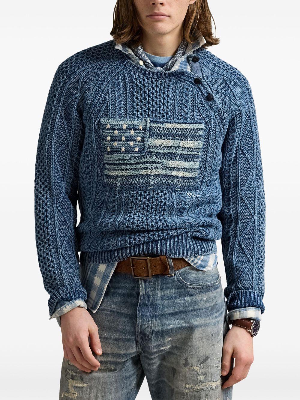 cable-knit jumper Product Image