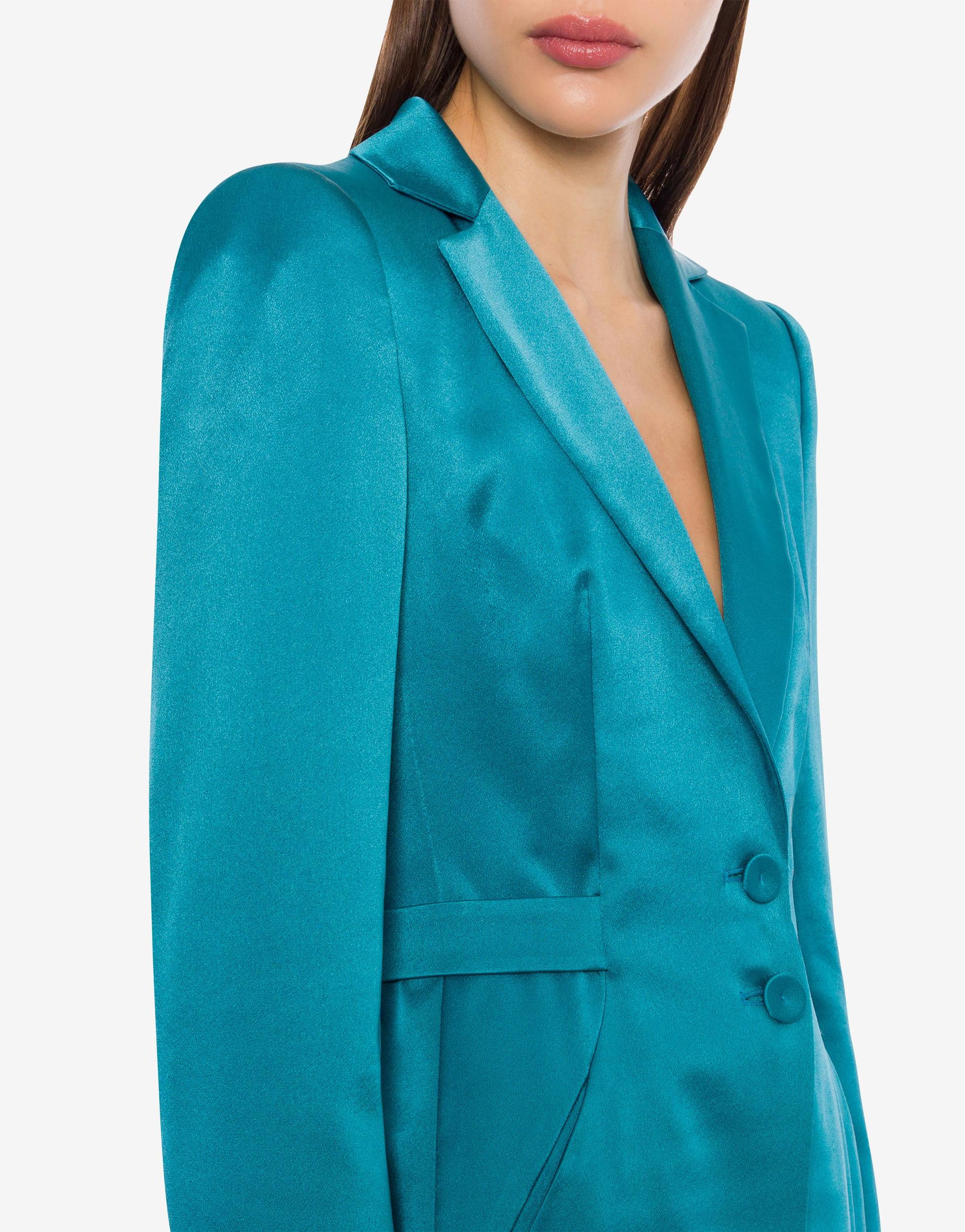 Cut-out satin jacket Product Image