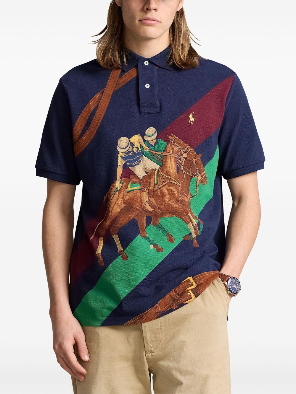 Polo Pony-motif polo shirt Product Image