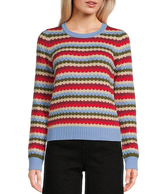 Copper Key Multi Color Stripe Sweater Product Image