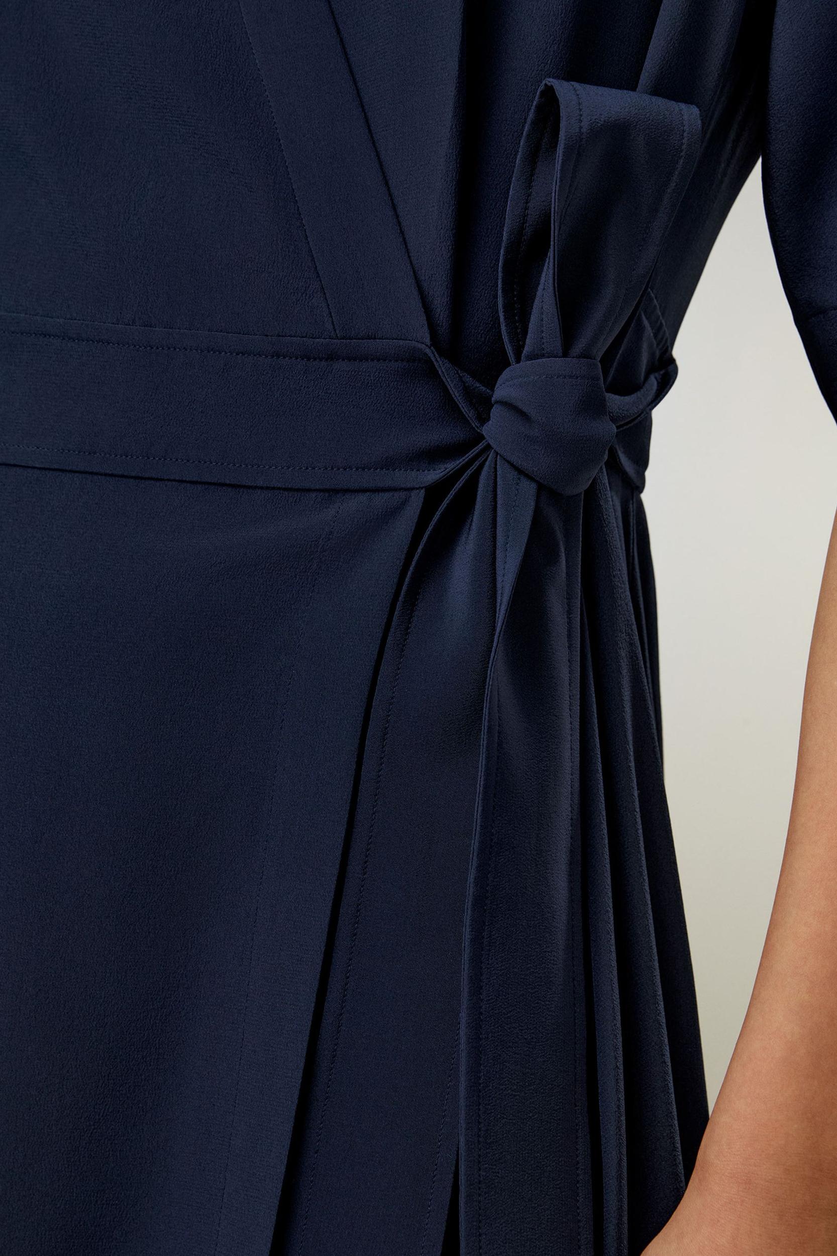 Front Tie Wrap Dress Product Image