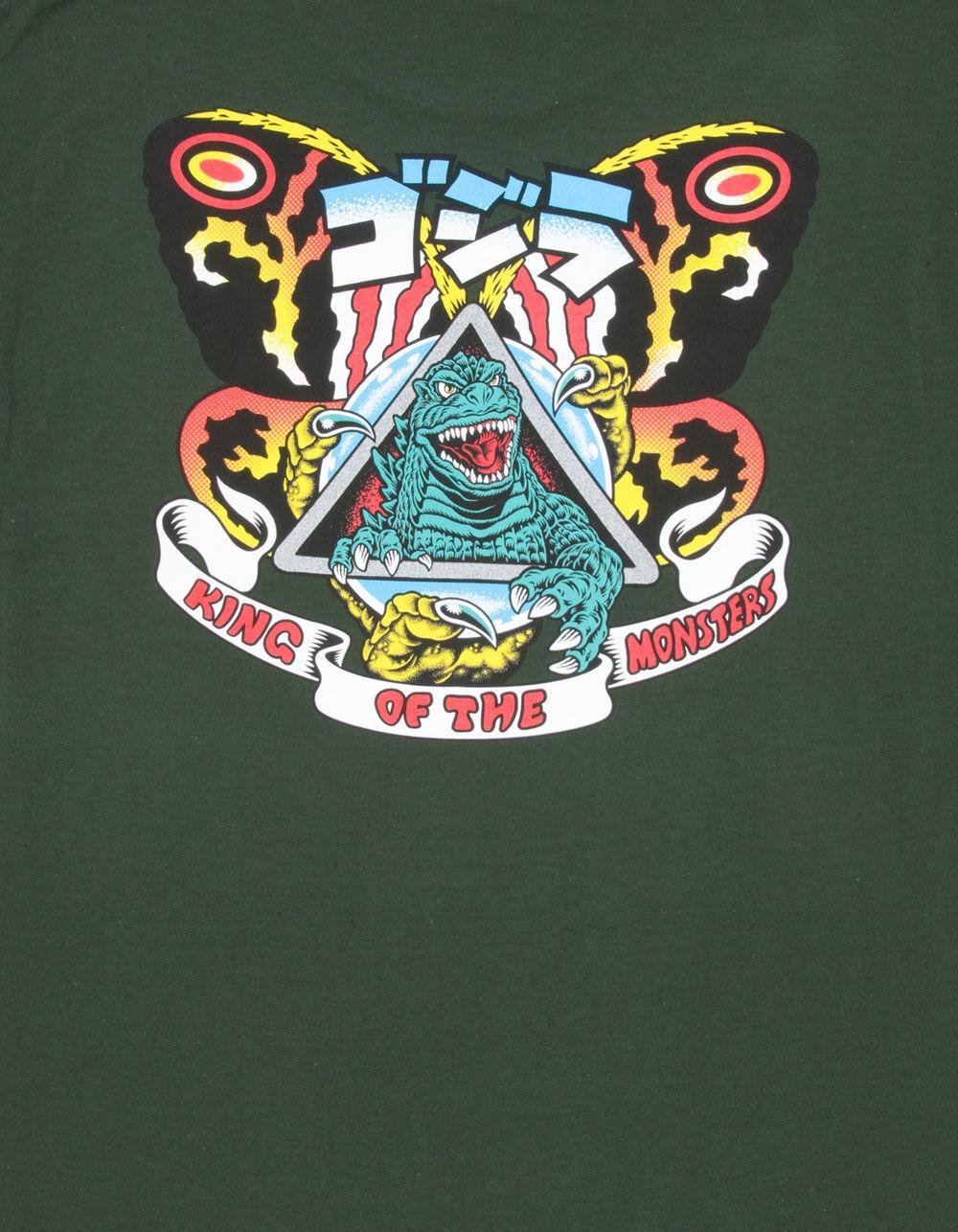 SANTA CRUZ x Godzilla Natas Mothra Mens Tee - FOREST Product Image