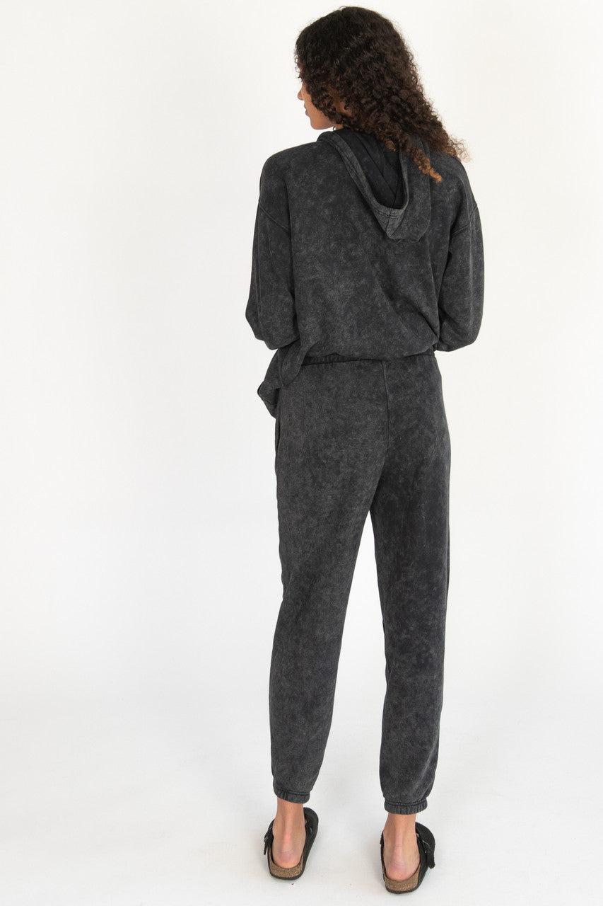 Stone Washed Boyfriend Joggers Product Image