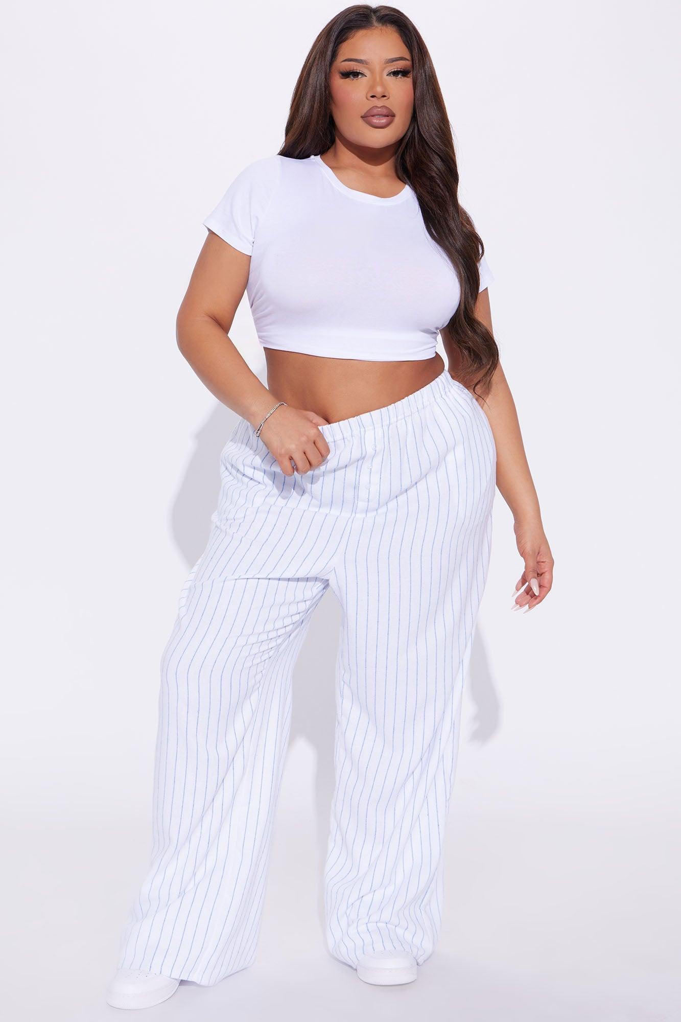 Hang On Boxer Pant - White Product Image