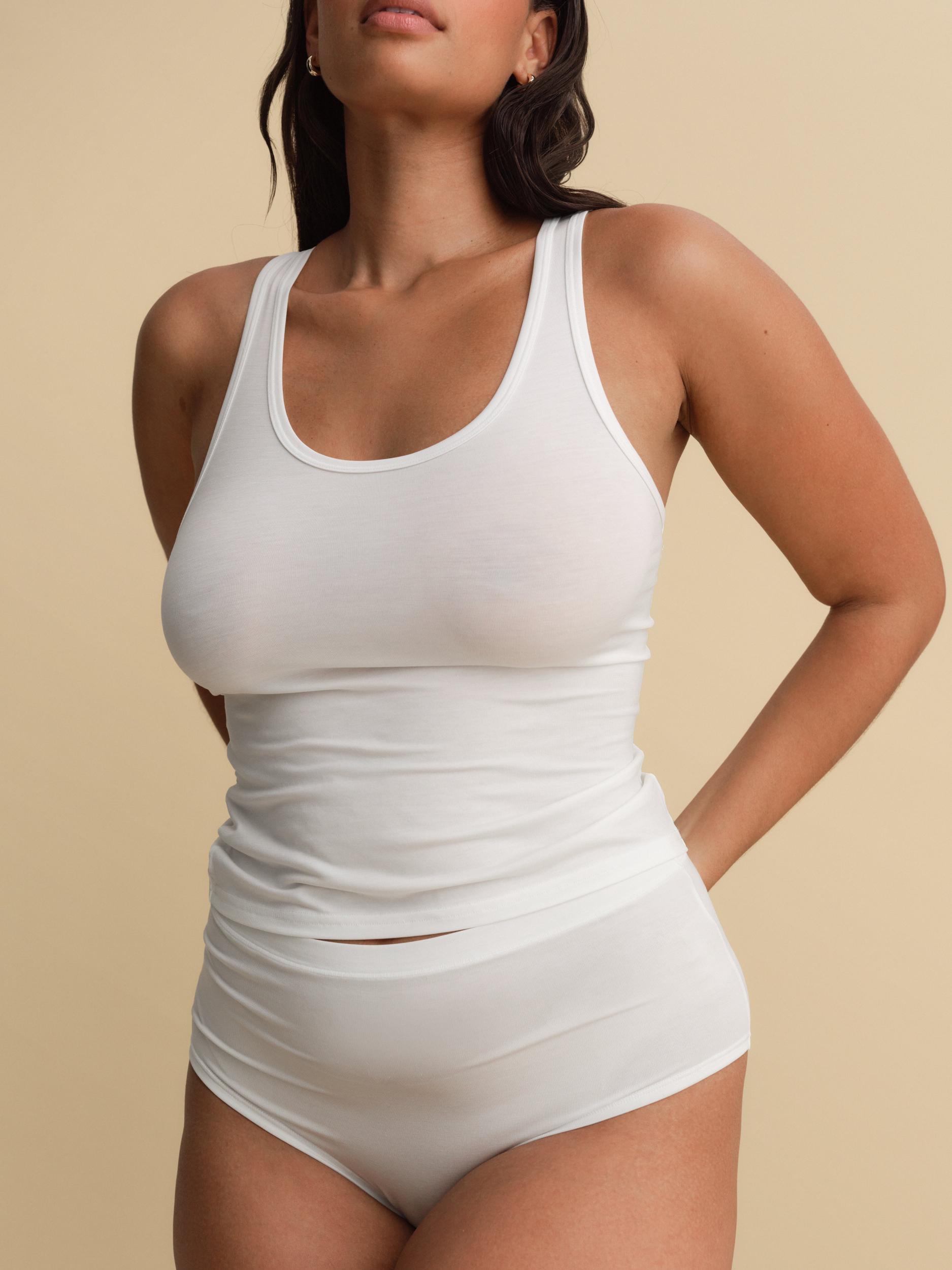 Tencel Comfort Wireless U-Neck Bra Female Product Image