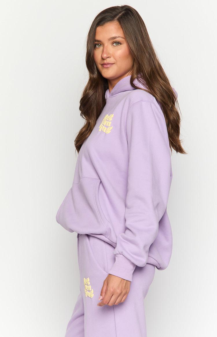 Beginning Purple Snuggle Bubble Hoodie Product Image