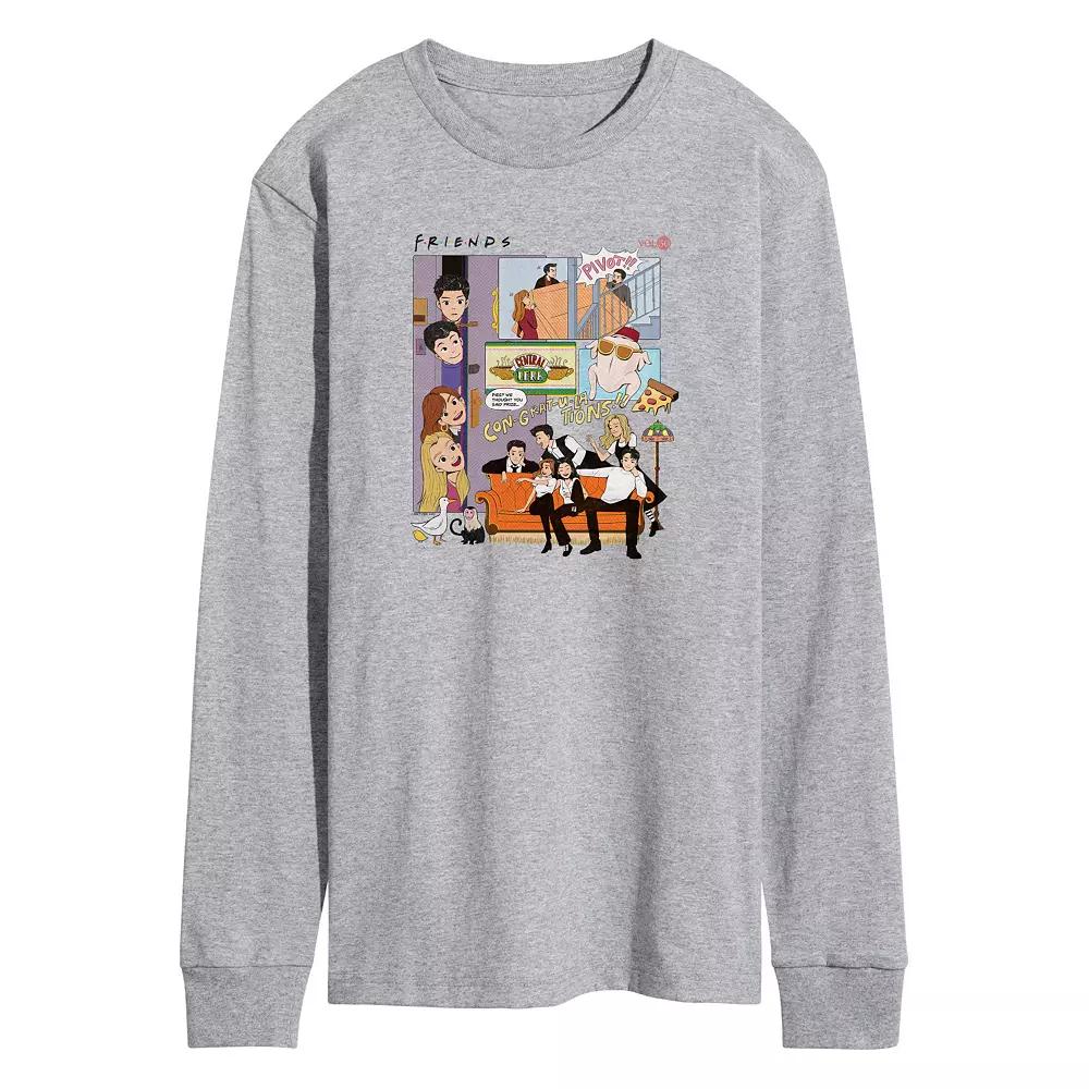Men's Friends 30 Years Long Sleeve Graphic Tee,  Product Image