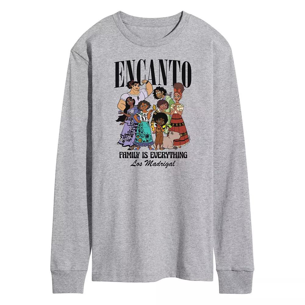 Disney's Encanto Men's Family Long Sleeve Graphic Tee,  Product Image
