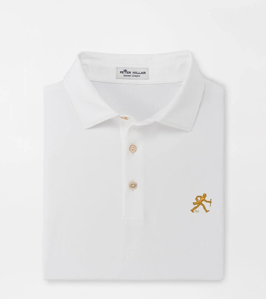 Wake Forest Walking Deacon Solid Performance Jersey Polo Product Image