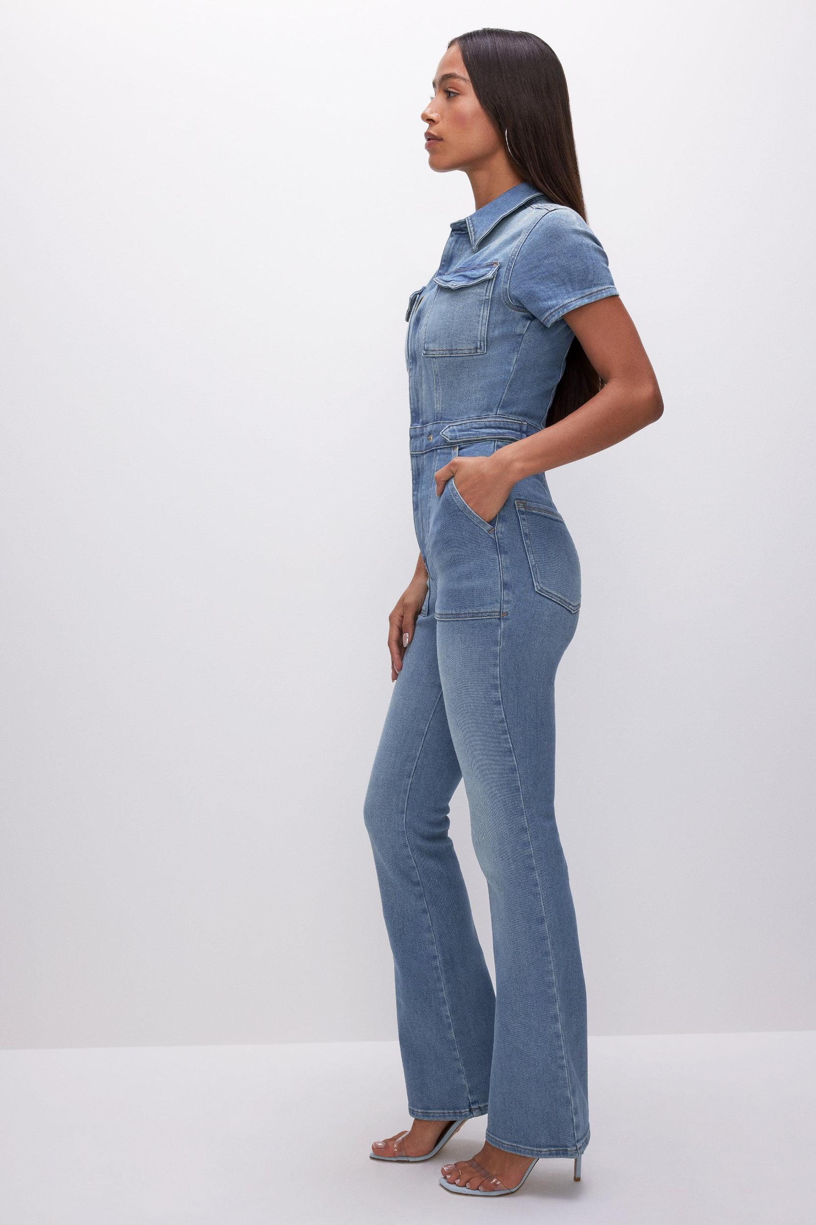 FIT FOR SUCCESS BOOTCUT JUMPSUIT | BLUE274 Product Image