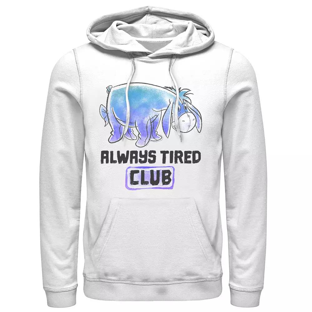 Disney's Winnie The Pooh Eeyore Men's Always Tired Club Hoodie,  Product Image