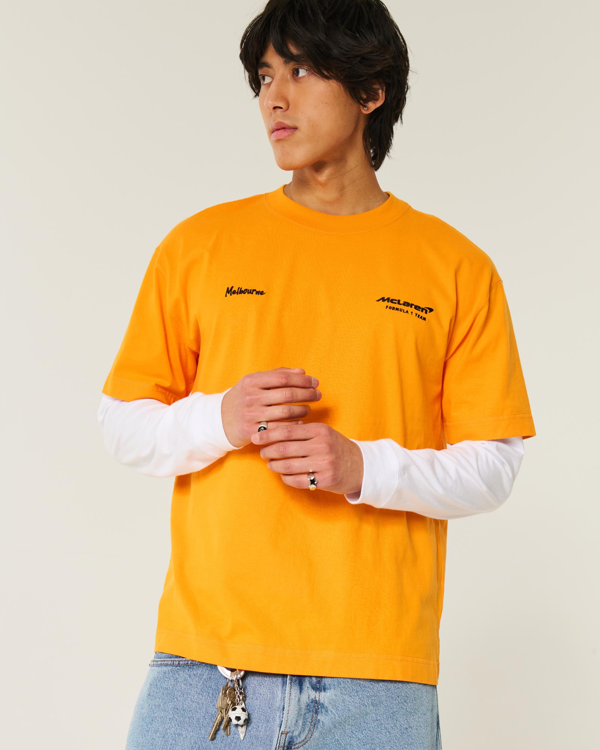 Boxy Heavyweight McLaren Graphic Tee Product Image