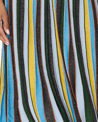 Striped Sleeveless Dress Product Image