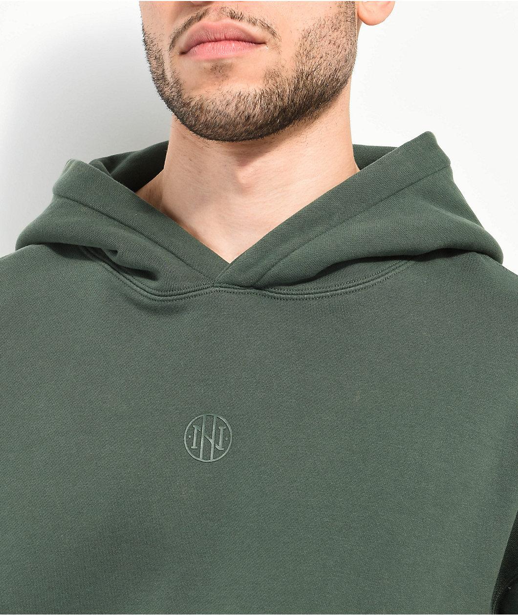 Ninth Hall Fundamentals Green Wash Hoodie Product Image