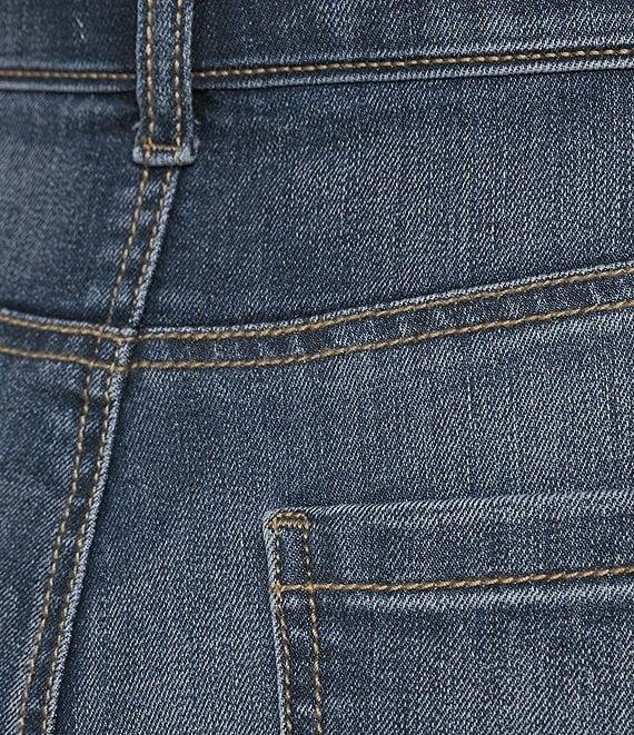 APNY Stretch Denim Mid Rise Girlfriend Rolled Cuff Jeans Product Image