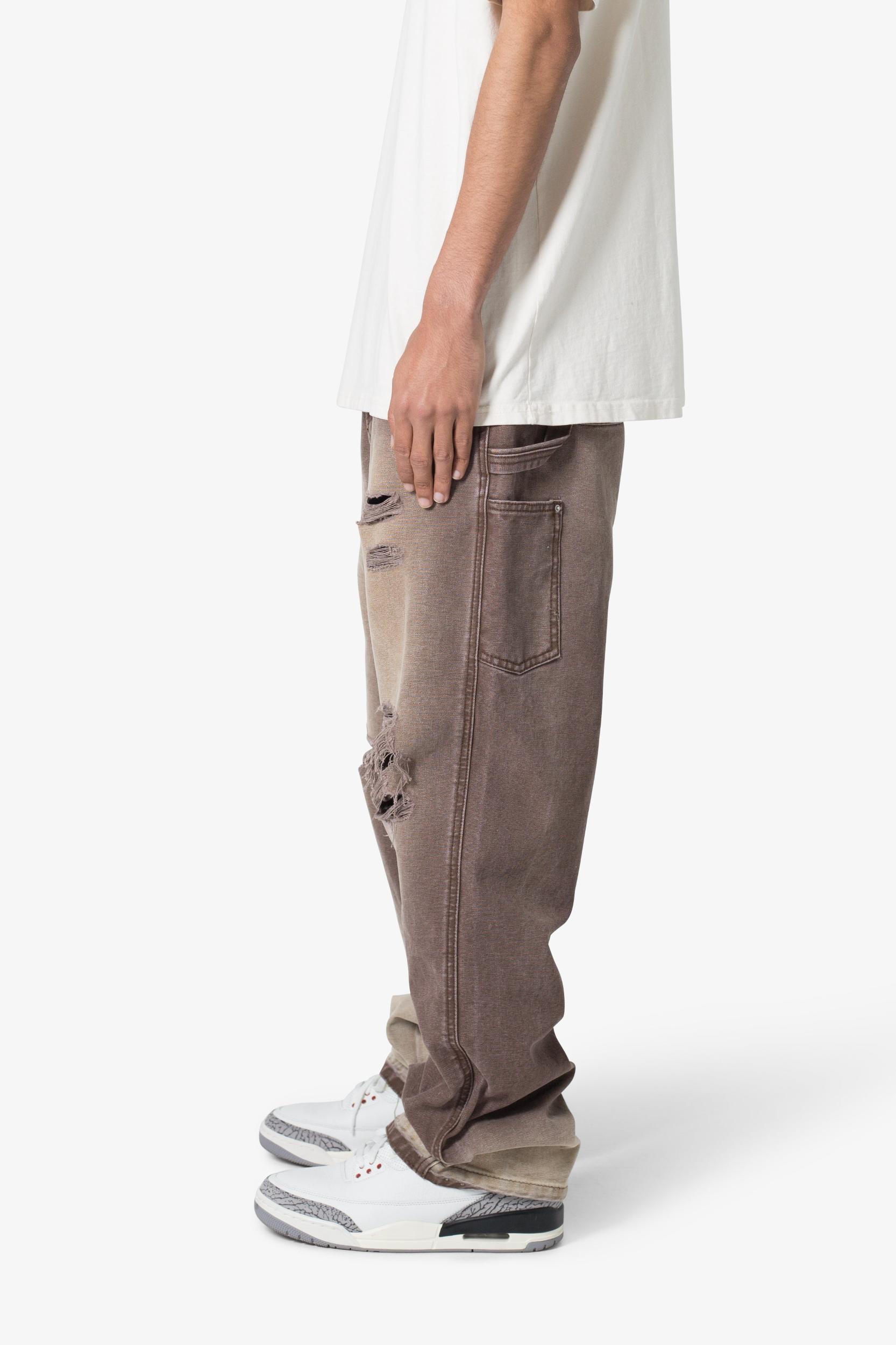 Ultra Baggy Work Pants - Brown Product Image