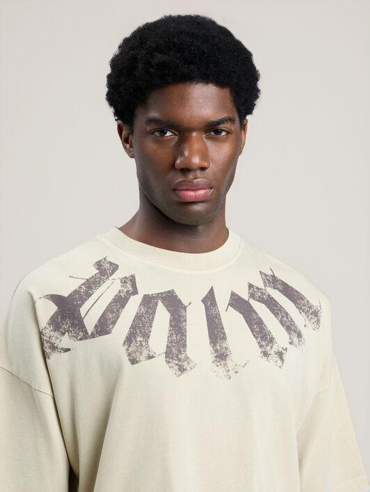 Big Neck Logo Loose T-Shirt Product Image